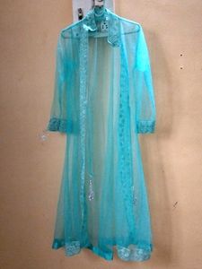 Beautiful Teal Ethnic Gown
