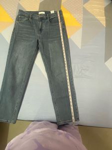 Gray Denim Jeans