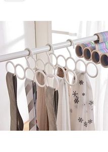 5 Ring Scarf Hanger Wardrobe Storage 2 PCs