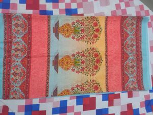 Printed Cotton Silk Dupatta