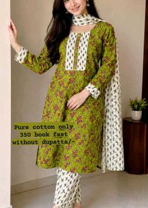 Pure Cotton Kurta Set