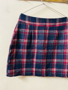 Plaid Mini Skirt