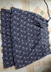 Boho Floral Tiered Skirt