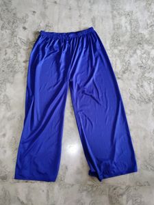 Blue Palazzo Pant Waist Plus Size