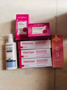 Skincare Bundle - Dot & Key, WishCare, ClayCo