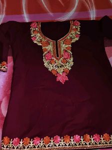 Ethnic Dress Material with Embroidery