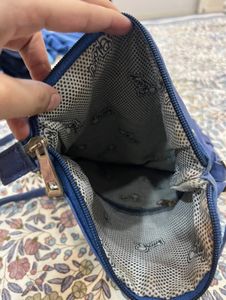 Blue Sling Bag