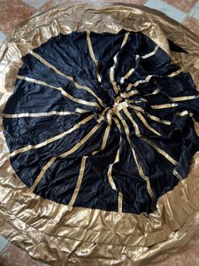 Black & Gold Ethnic Skirt
