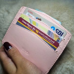 Pink Card Holder