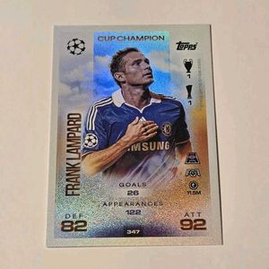 🏆Frank Lampard Topps Cup Champion Card