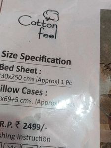 Premium Cotton Bedsheet Set - Shades