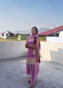 Beautiful Lavender Kurta Set