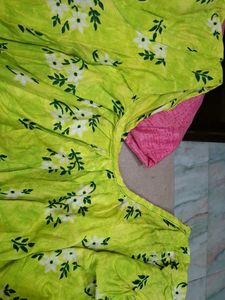 Vibrant Floral Print Nighty