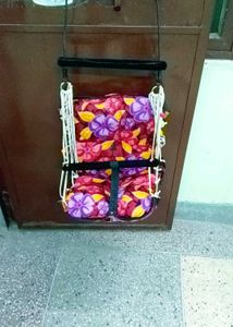 Floral Baby Swing