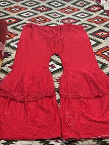 Party wear Red Garara (price Drop 🥳)