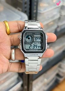 Casio Digital Silver Watch