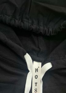 Cute black stylish hoodie