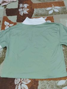 Cute Panda Graphic Tee - Pastel Green
