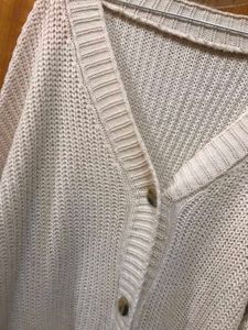 Cozy Cream Knit Button-Up Cardigan