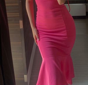 Hot Pink Bodycon Dress