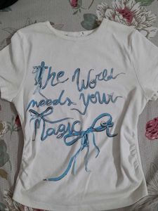 fitted cutesy and whimsical tee