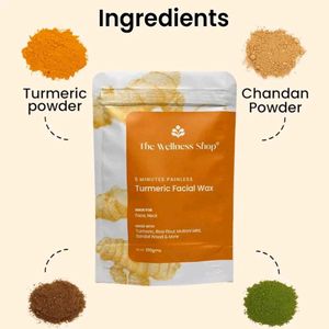 Turmeric Facial Wax Powder