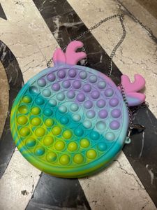Fidget Pop It Crab Purse