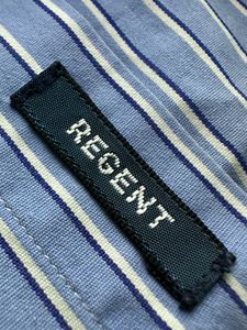 Authentic Polo RL Dress Shirt Blue Striped