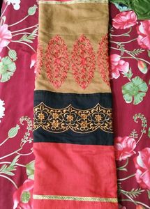 Embroidered Saree