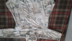 Abstract Print Wide Leg Pants