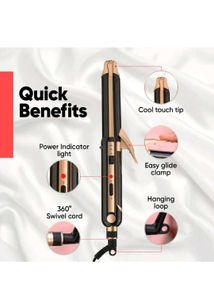 Vega Hair Styler - Black &amp; Gold