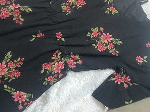 new Floral Print Fit &amp; Flare Dress