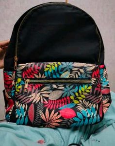 Floral Print Backpack
