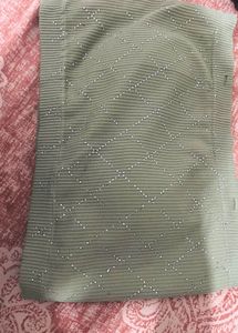 Sparkling Sage Green Blouse
