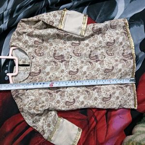 Cute Girls🅰️ Paisley 3  years Kurta Set