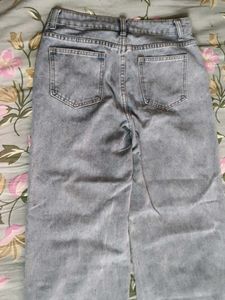 Light Wash Wide Leg Jeans