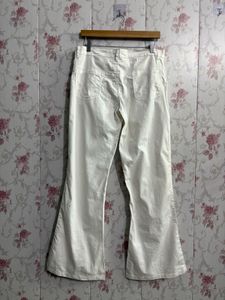 White Flare Jeans