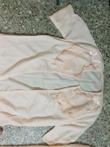 Comfortable Nightsuit with over coat Set