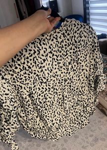 Zara Woman Printed Blouse