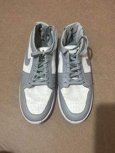Stylish Grey &amp; White Sneakers