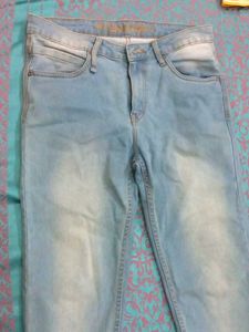 Light Wash Denim Jeans