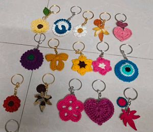 (Buy any 3)Handmade Crochet Keychain Collection