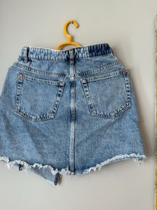 Trendy Denim Skirt