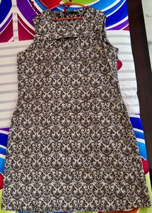 Printed Sleeveless Dress