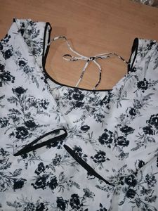 Floral Print Casual kurta