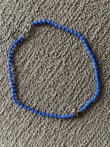 Brand new ocean-inspired blue beaded necklace 💙
