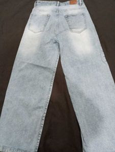 Light Wash Wide Leg Jeans