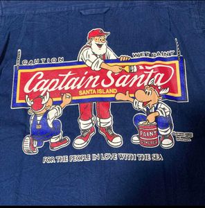 Vintage Captain Santa shirt