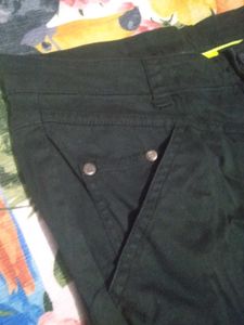 Black Cropped Pants