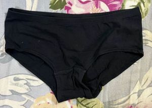 Classic Black Cotton Briefs